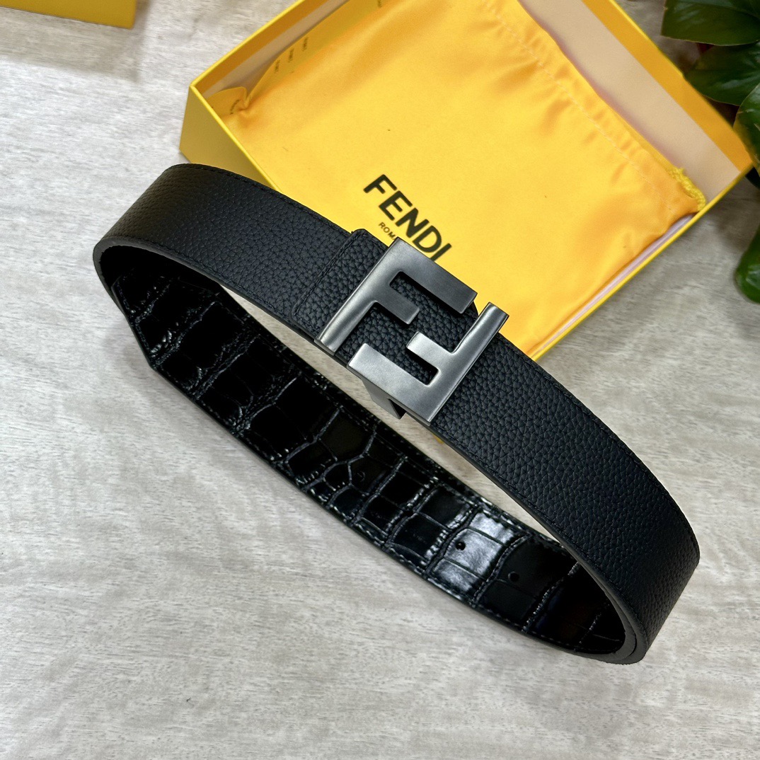 FENDI Designer Belt Mens Belts Womens Brand Belt Luxury Belt Length 100-125cm Woman Men Belt Fashion Classics Casual Letter Smooth Buckle Designer High Quality Belt