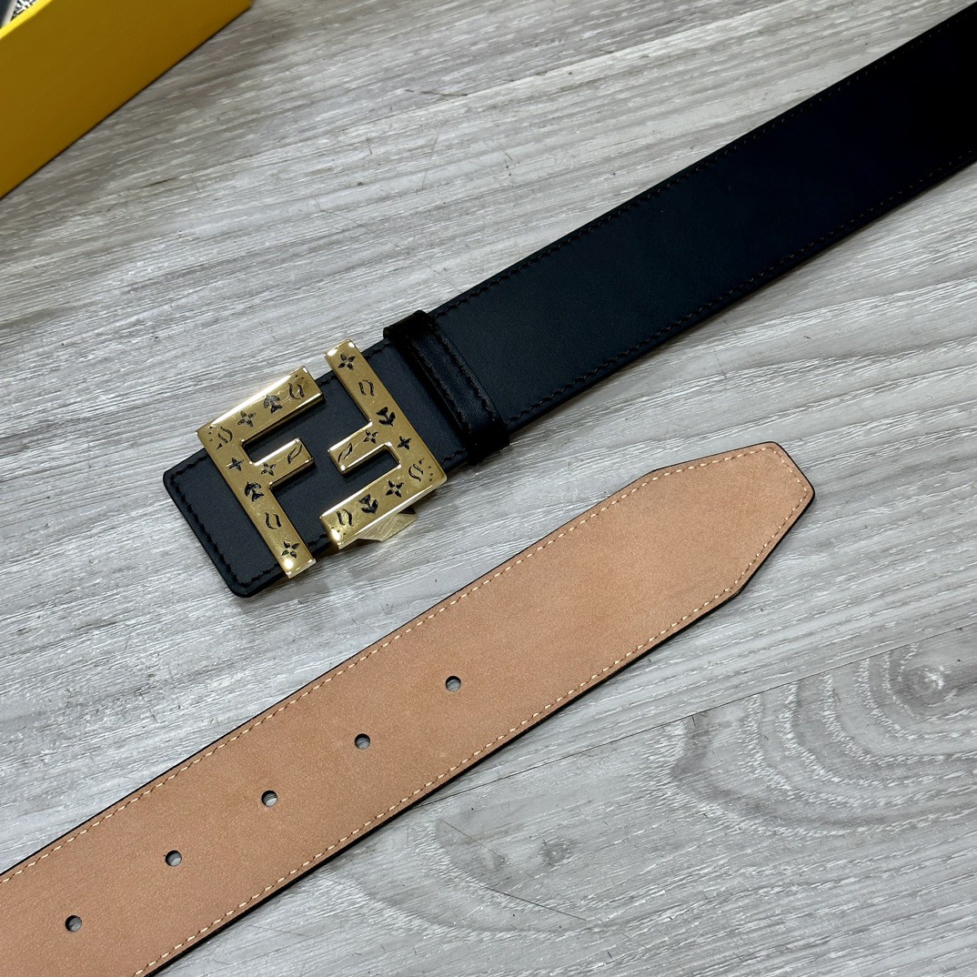 FENDI Designer Belt Mens Belts Womens Brand Belt Luxury Belt Length 100-125cm Woman Men Belt Fashion Classics Casual Letter Smooth Buckle Designer High Quality Belt