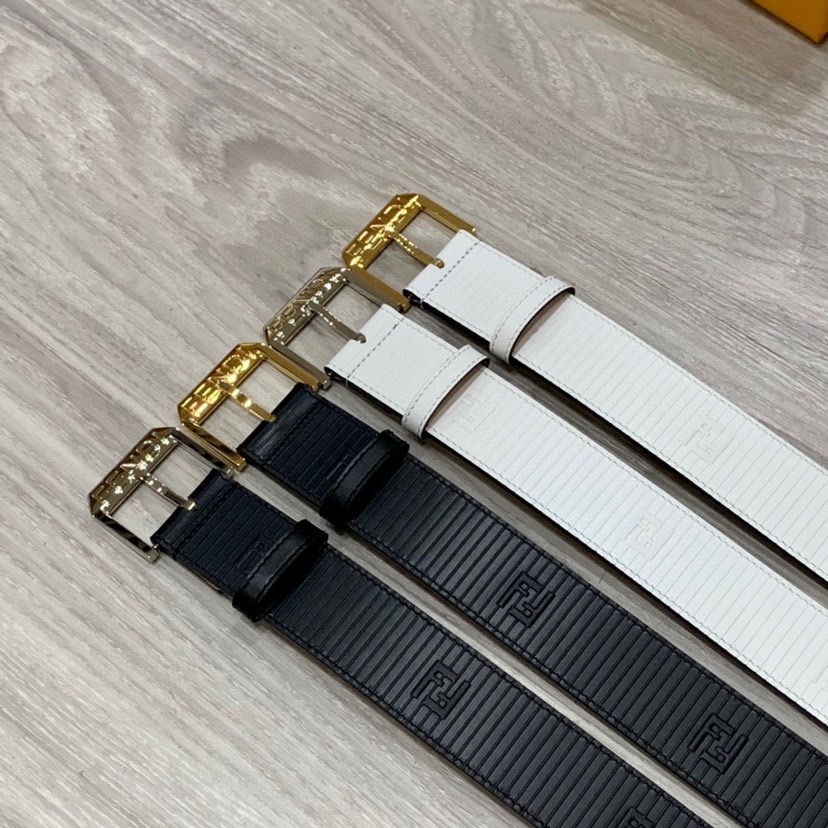 FENDI Designer Belt Mens Belts Womens Brand Belt Luxury Belt Length 100-125cm Woman Men Belt Fashion Classics Casual Letter Smooth Buckle Designer High Quality Belt