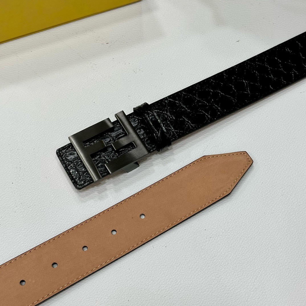 FENDI Designer Belt Mens Belts Womens Brand Belt Luxury Belt Length 100-125cm Woman Men Belt Fashion Classics Casual Letter Smooth Buckle Designer High Quality Belt
