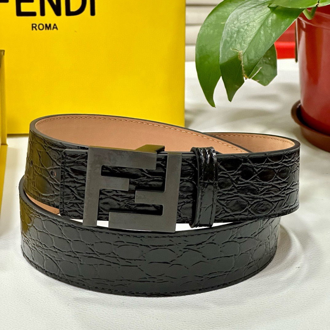 FENDI Designer Belt Mens Belts Womens Brand Belt Luxury Belt Length 100-125cm Woman Men Belt Fashion Classics Casual Letter Smooth Buckle Designer High Quality Belt