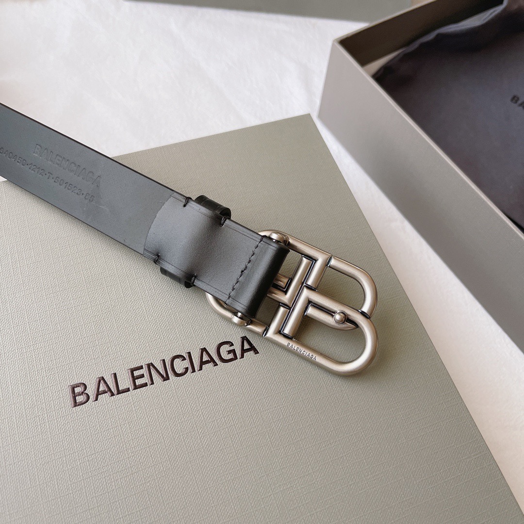 BALENCIAGA Designer Belt Mens Belts Womens Brand Belt Luxury Belt Length 100-125cm Woman Men Belt Fashion Classics Casual Letter Smooth Buckle Designer High Quality Belt