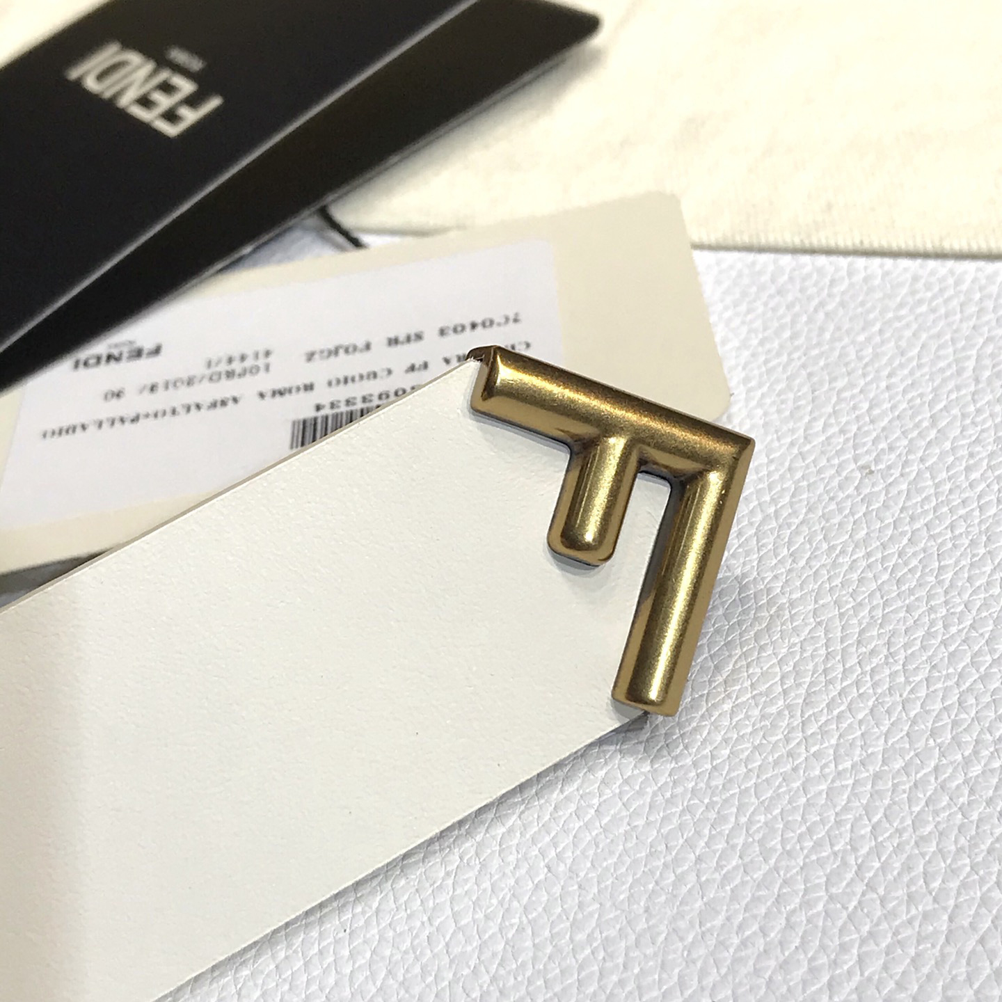 FENDI Belts For Women Designer Belt Womens Formal Smooth Buckle Woman Narrow Genuine Leather Golden Bronze Cowhide Design Thin Optional High Quality