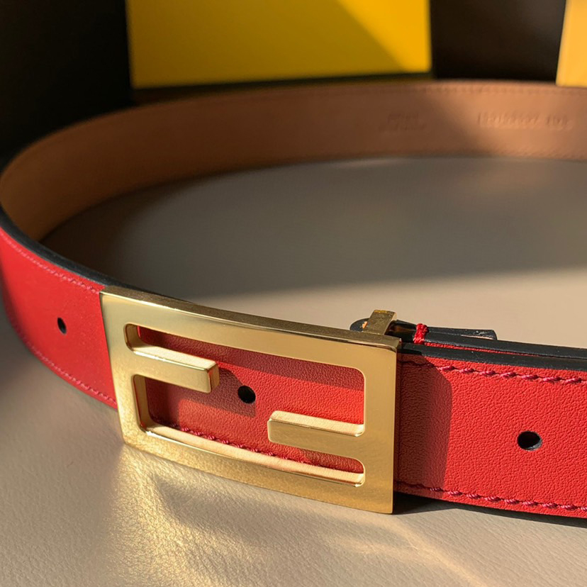 FENDI Classic Designer Belt Belts For Women Man Designer Casual Letter Smooth Buckle Belt Couple Lovers Style
