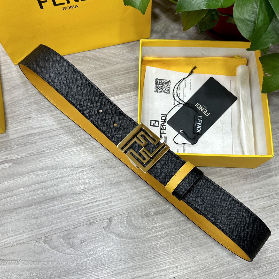 FENDI Designer Belt Mens Belts Womens Brand Belt Luxury Belt Length 100-125cm Woman Men Belt Fashion Classics Casual Letter Smooth Buckle Designer High Quality Belt