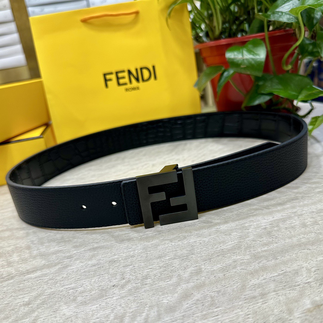 FENDI Designer Belt Mens Belts Womens Brand Belt Luxury Belt Length 100-125cm Woman Men Belt Fashion Classics Casual Letter Smooth Buckle Designer High Quality Belt
