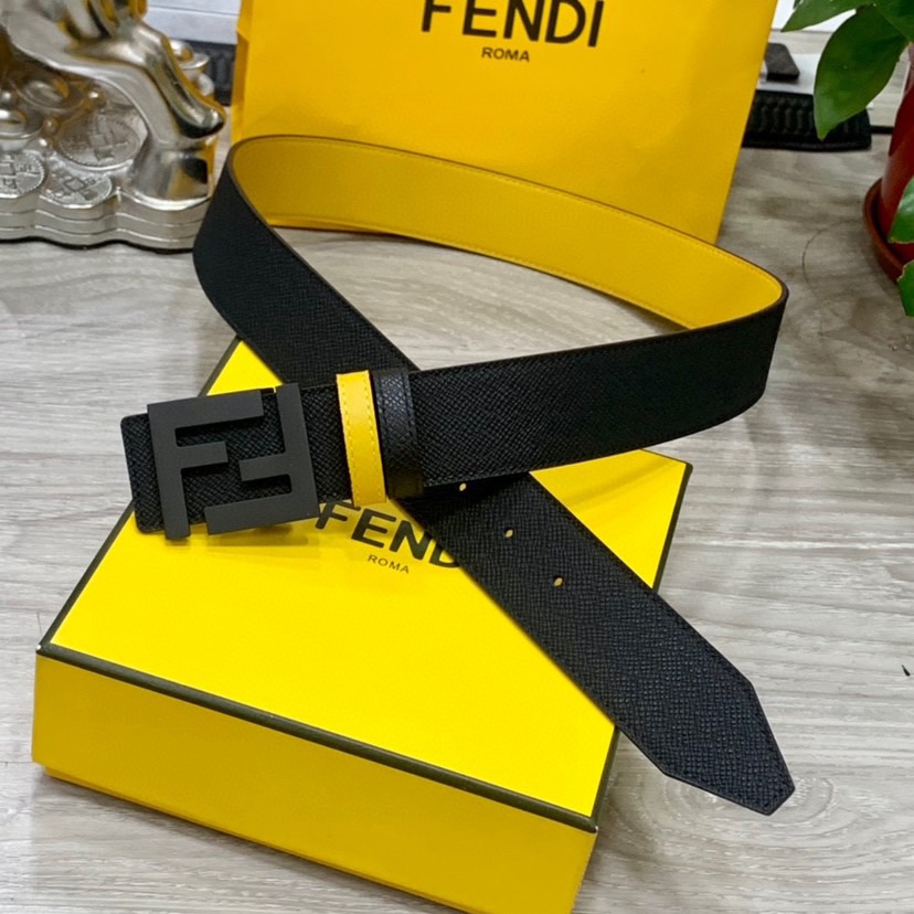 FENDI Designer Belt Mens Belts Womens Brand Belt Luxury Belt Length 100-125cm Woman Men Belt Fashion Classics Casual Letter Smooth Buckle Designer High Quality Belt