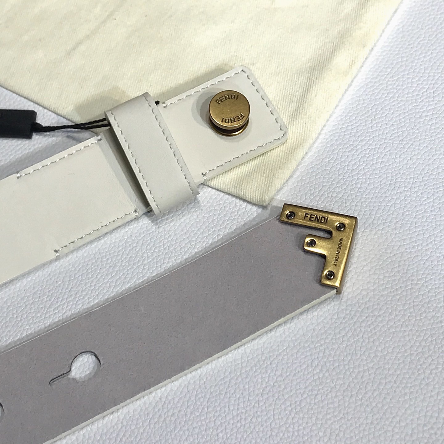 FENDI Belts For Women Designer Belt Womens Formal Smooth Buckle Woman Narrow Genuine Leather Golden Bronze Cowhide Design Thin Optional High Quality