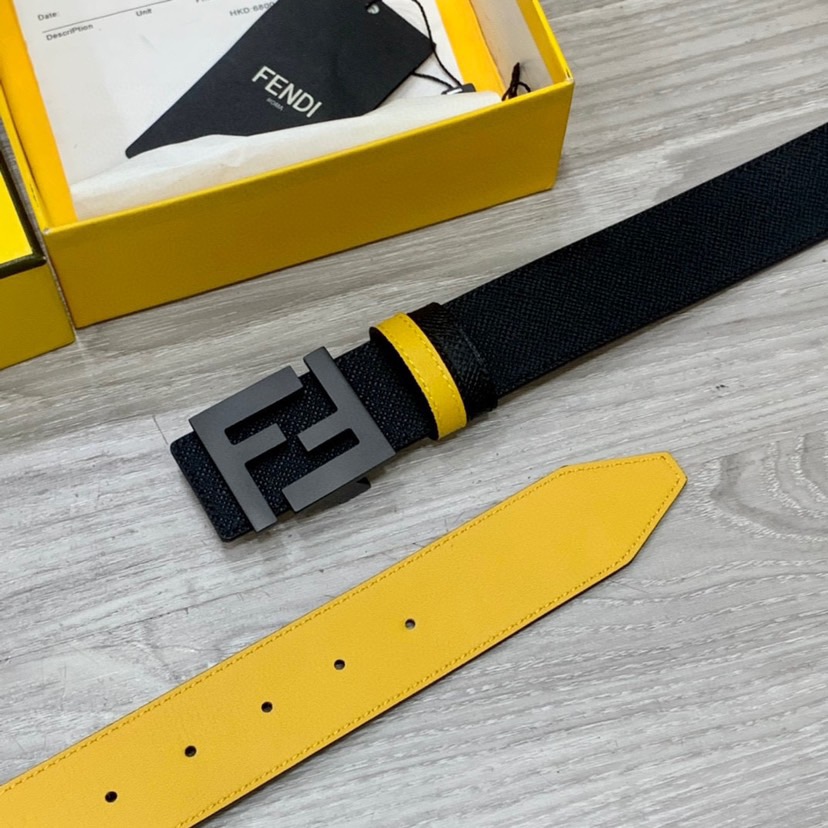 FENDI Designer Belt Mens Belts Womens Brand Belt Luxury Belt Length 100-125cm Woman Men Belt Fashion Classics Casual Letter Smooth Buckle Designer High Quality Belt