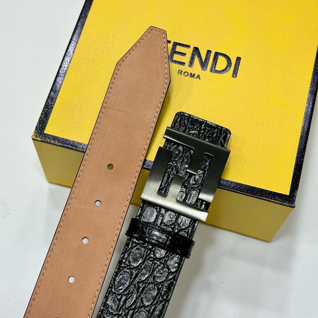 FENDI Designer Belt Mens Belts Womens Brand Belt Luxury Belt Length 100-125cm Woman Men Belt Fashion Classics Casual Letter Smooth Buckle Designer High Quality Belt