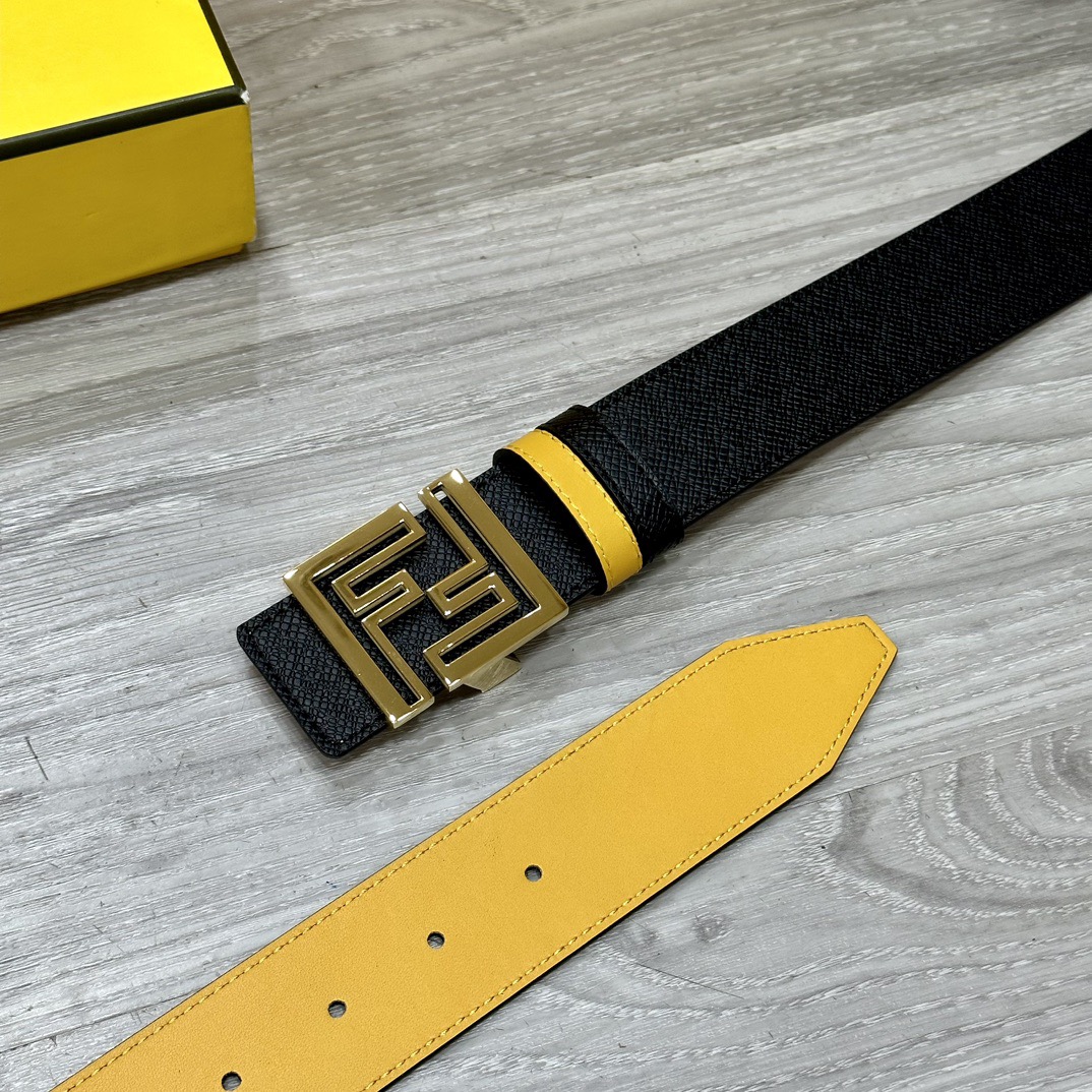 FENDI Designer Belt Mens Belts Womens Brand Belt Luxury Belt Length 100-125cm Woman Men Belt Fashion Classics Casual Letter Smooth Buckle Designer High Quality Belt