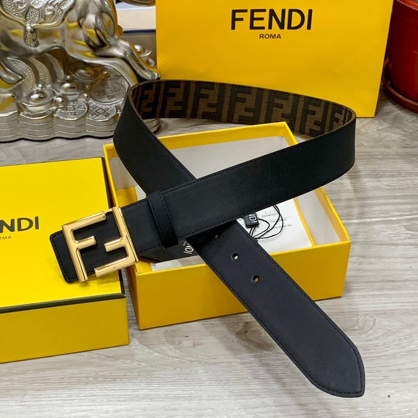 FENDI Designer Belt Mens Belts Womens Brand Belt Luxury Belt Length 100-125cm Woman Men Belt Fashion Classics Casual Letter Smooth Buckle Designer High Quality Belt