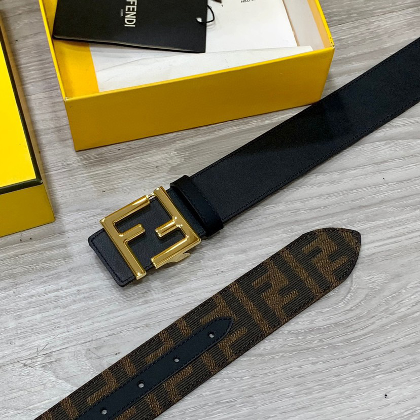 FENDI Designer Belt Mens Belts Womens Brand Belt Luxury Belt Length 100-125cm Woman Men Belt Fashion Classics Casual Letter Smooth Buckle Designer High Quality Belt
