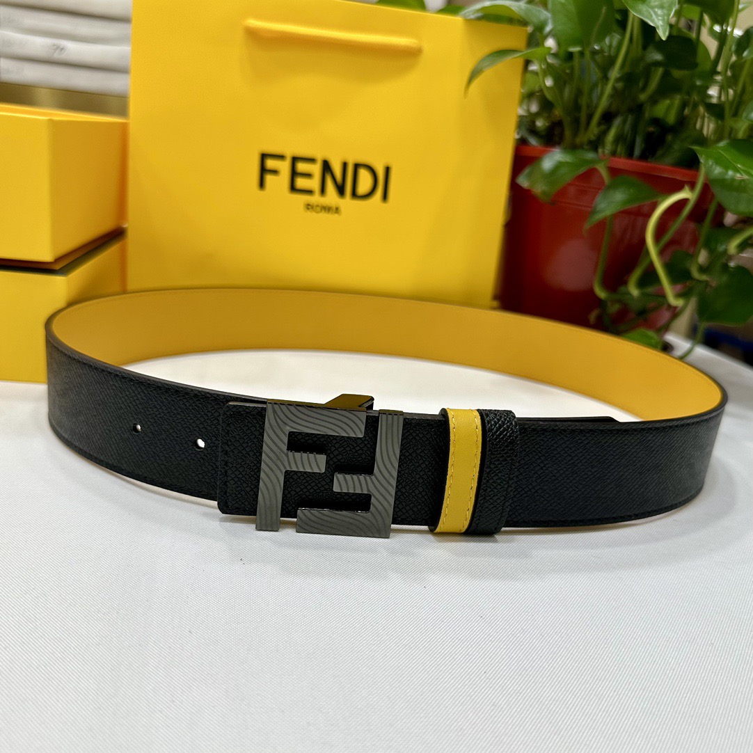 FENDI Designer Belt Mens Belts Womens Brand Belt Luxury Belt Length 100-125cm Woman Men Belt Fashion Classics Casual Letter Smooth Buckle Designer High Quality Belt