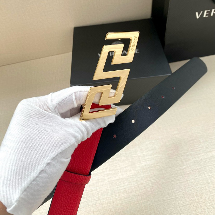 Versace Designer Belt Mens Belts Womens Brand Belt Luxury Belt Length 100-125cm Woman Men Belt Fashion Classics Casual Letter Smooth Buckle Designer High Quality Belt