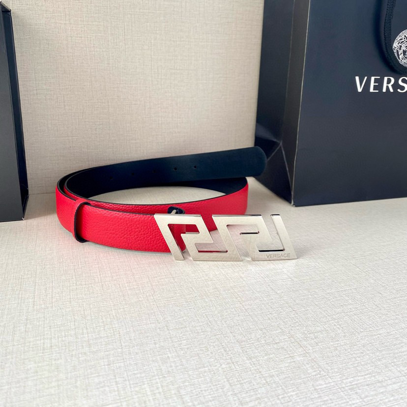 Versace Designer Belt Mens Belts Womens Brand Belt Luxury Belt Length 100-125cm Woman Men Belt Fashion Classics Casual Letter Smooth Buckle Designer High Quality Belt