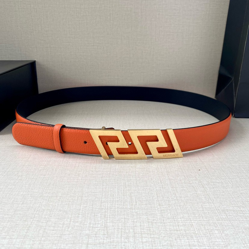 Versace Designer Belt Mens Belts Womens Brand Belt Luxury Belt Length 100-125cm Woman Men Belt Fashion Classics Casual Letter Smooth Buckle Designer High Quality Belt