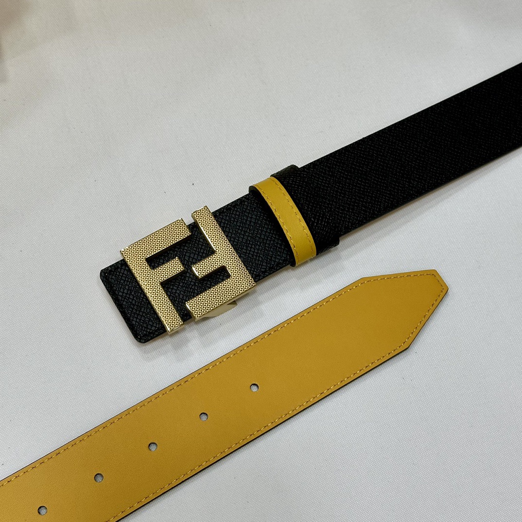 FENDI Designer Belt Mens Belts Womens Brand Belt Luxury Belt Length 100-125cm Woman Men Belt Fashion Classics Casual Letter Smooth Buckle Designer High Quality Belt