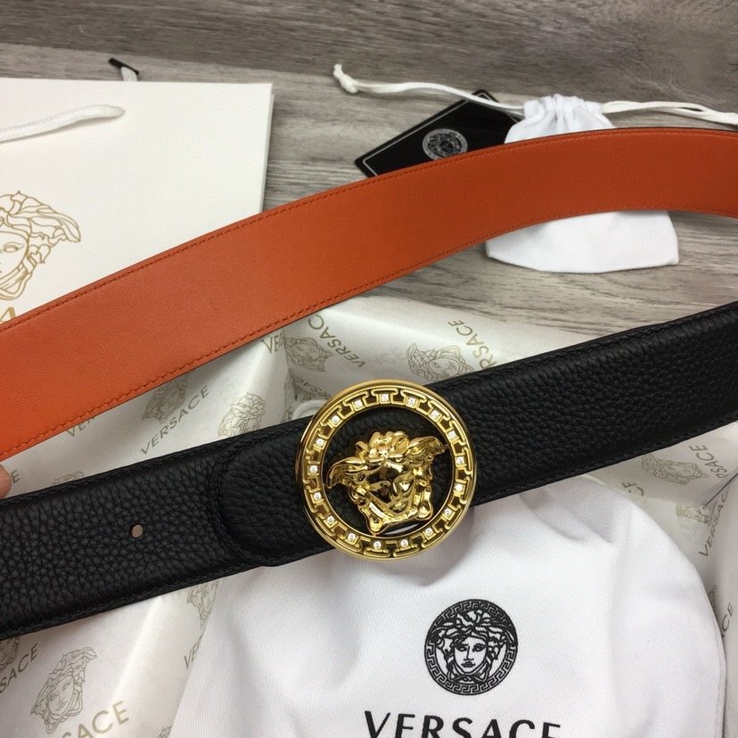Versace Designer Belt Mens Belts Womens Brand Belt Luxury Belt Length 100-125cm Woman Men Belt Fashion Classics Casual Letter Smooth Buckle Designer High Quality Belt