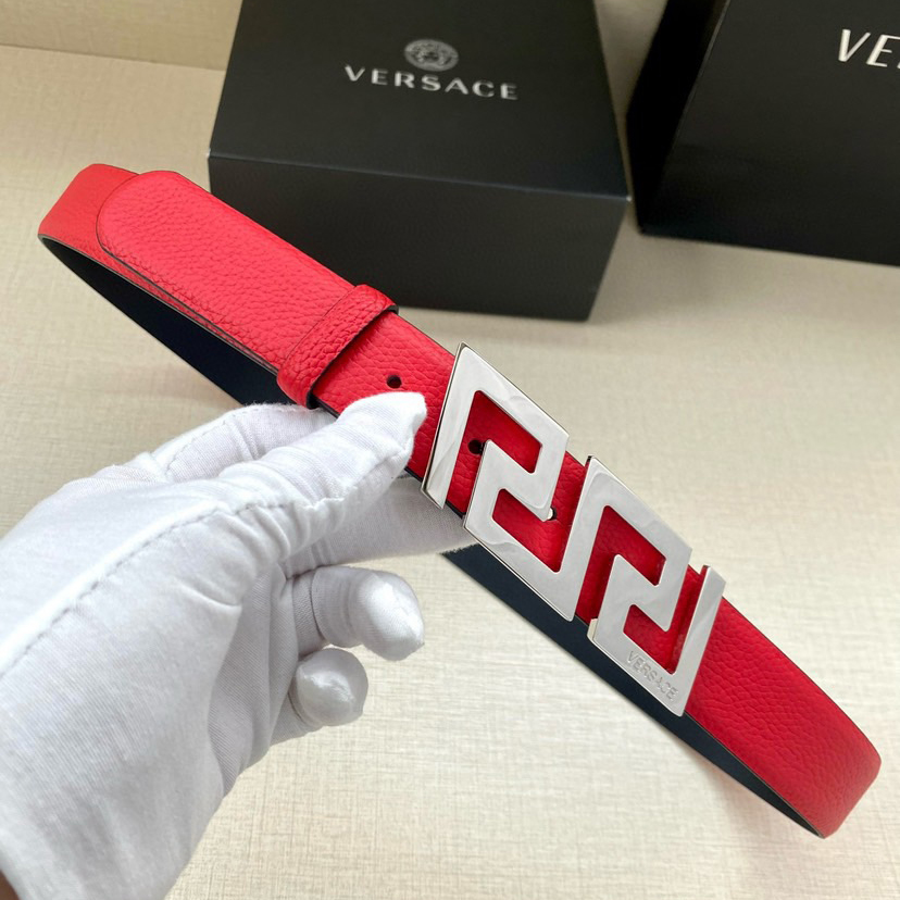 Versace Designer Belt Mens Belts Womens Brand Belt Luxury Belt Length 100-125cm Woman Men Belt Fashion Classics Casual Letter Smooth Buckle Designer High Quality Belt