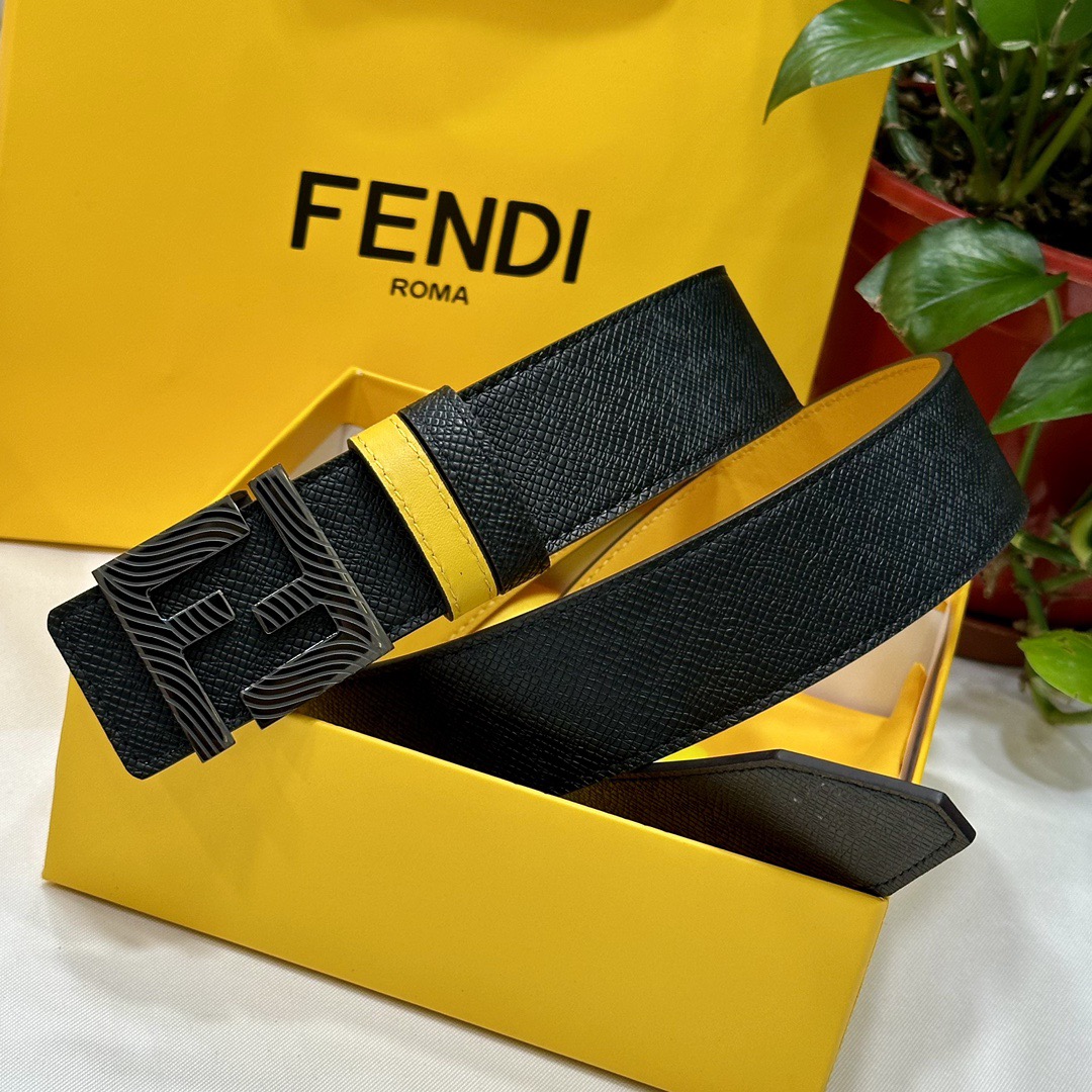 FENDI Designer Belt Mens Belts Womens Brand Belt Luxury Belt Length 100-125cm Woman Men Belt Fashion Classics Casual Letter Smooth Buckle Designer High Quality Belt