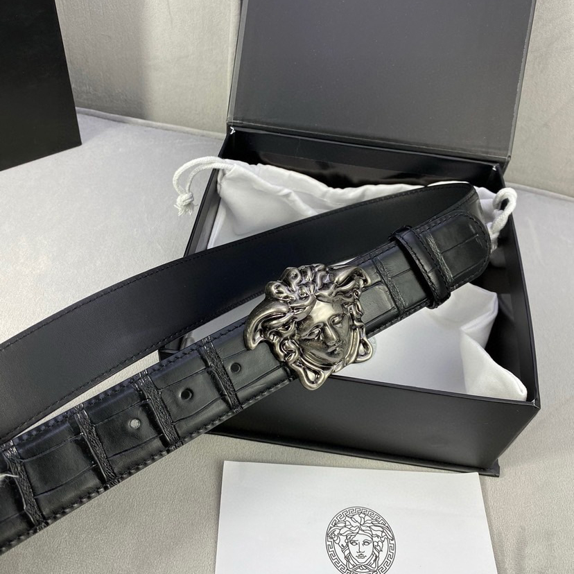 Versace Designer Belt Mens Belts Womens Brand Belt Luxury Belt Length 100-125cm Woman Men Belt Fashion Classics Casual Buckle Designer High Quality Belt