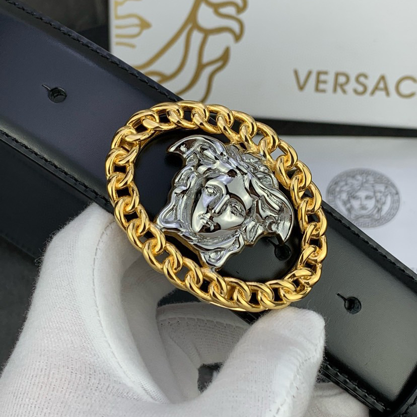 Versace Designer Belt Mens Belts Womens Brand Belt Luxury Belt Length 100-125cm Woman Men Belt Fashion Classics Casual Buckle Designer High Quality Belt