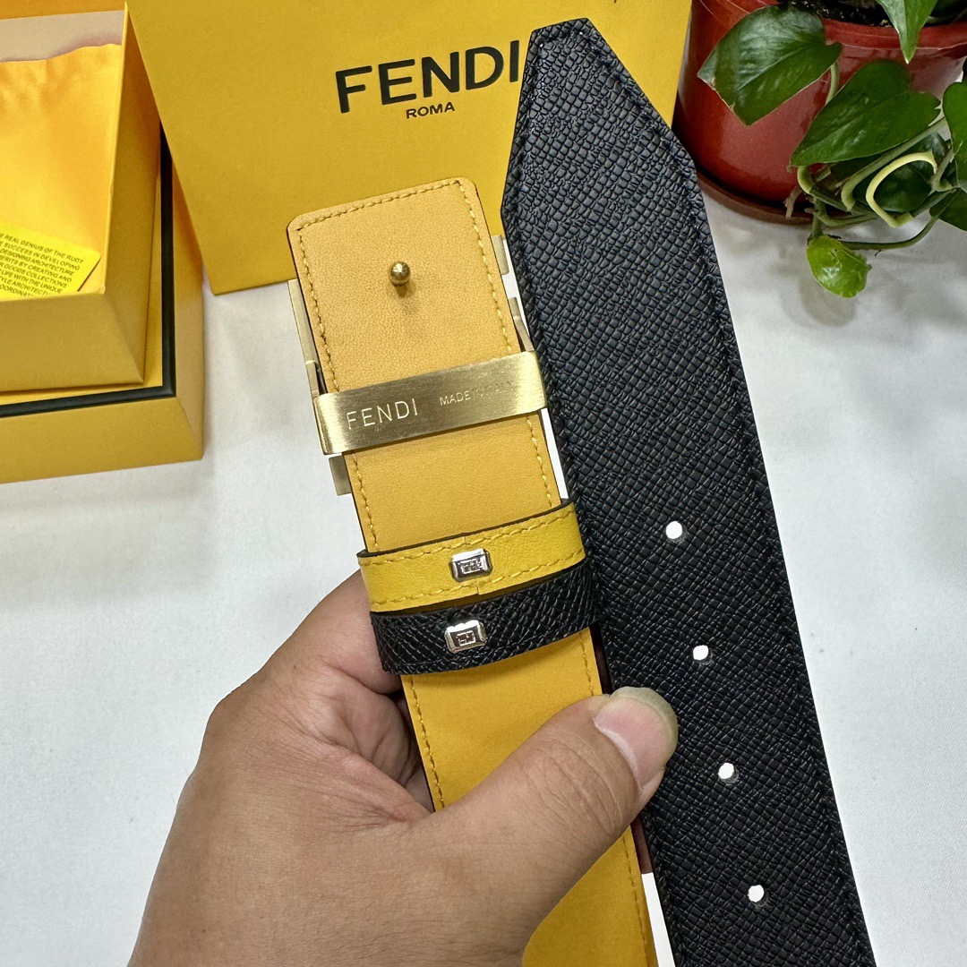 FENDI Designer Belt Mens Belts Womens Brand Belt Luxury Belt Length 100-125cm Woman Men Belt Fashion Classics Casual Letter Smooth Buckle Designer High Quality Belt