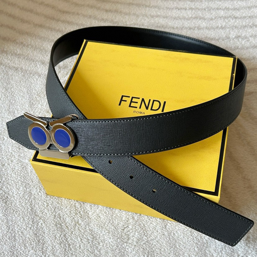 Designer Belt Men Belts Women Brand Belt Double Sided Casual Belt With High-End Black Cowhide On The Front And Smooth Black Cowhide On The Back, Double-Sided Belt Width 3.8cm Molded Polished Metal Buckle