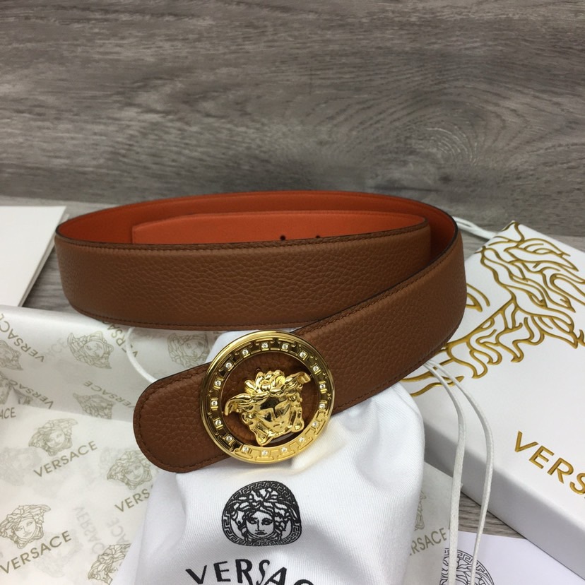 Versace Designer Belt Mens Belts Womens Brand Belt Luxury Belt Length 100-125cm Woman Men Belt Fashion Classics Casual Letter Smooth Buckle Designer High Quality Belt