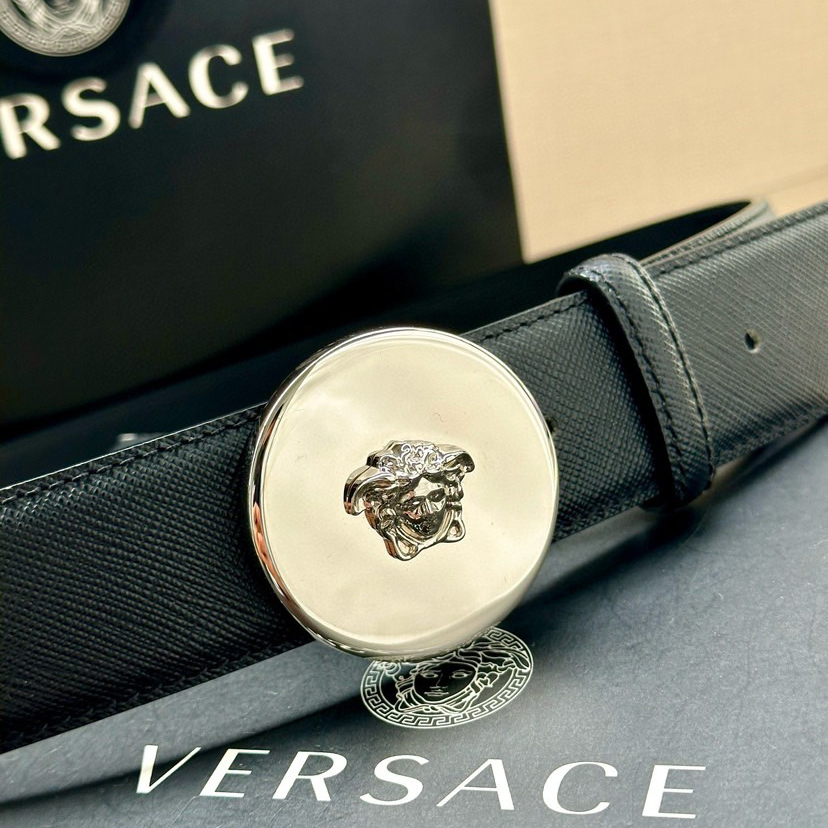 Versace Designer Belt Mens Belts Womens Brand Belt Luxury Belt Length 100-125cm Woman Men Belt Fashion Classics Casual Letter Smooth Buckle Designer High Quality Belt