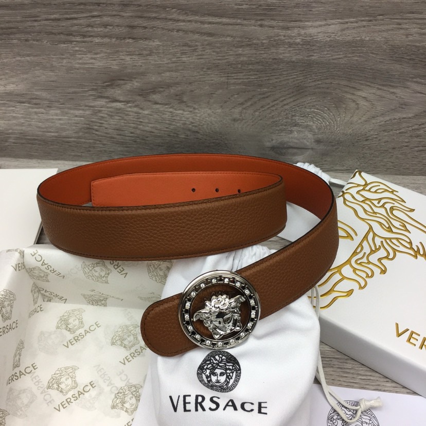 Versace Designer Belt Mens Belts Womens Brand Belt Luxury Belt Length 100-125cm Woman Men Belt Fashion Classics Casual Letter Smooth Buckle Designer High Quality Belt