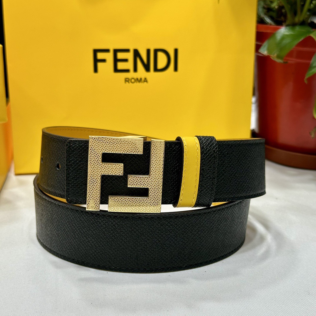 FENDI Designer Belt Mens Belts Womens Brand Belt Luxury Belt Length 100-125cm Woman Men Belt Fashion Classics Casual Letter Smooth Buckle Designer High Quality Belt