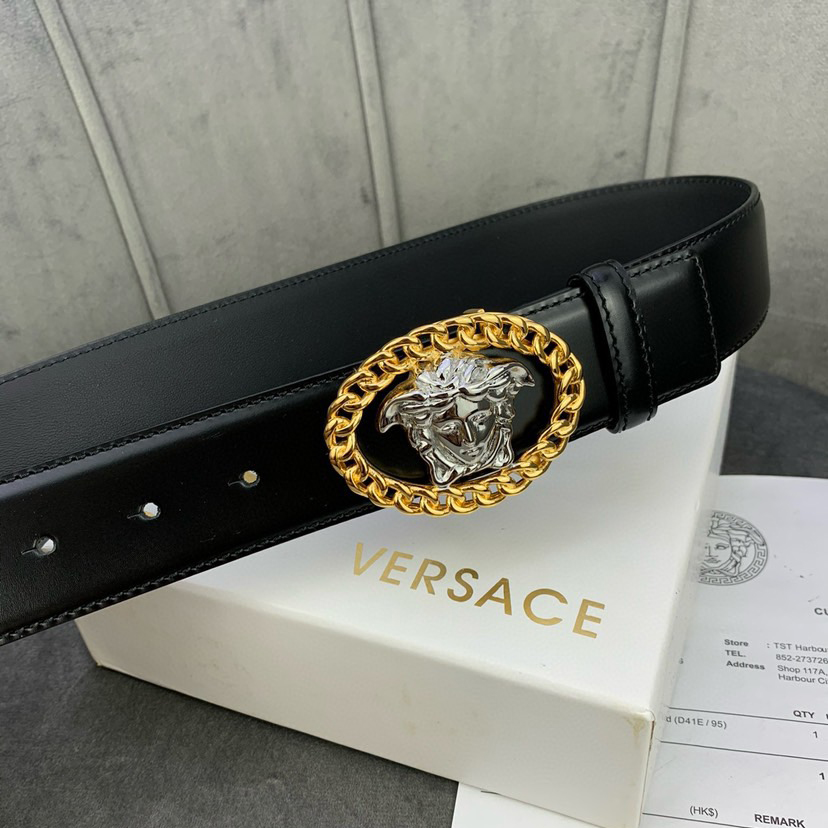 Versace Designer Belt Mens Belts Womens Brand Belt Luxury Belt Length 100-125cm Woman Men Belt Fashion Classics Casual Buckle Designer High Quality Belt