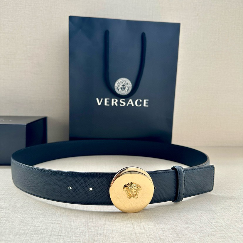 Versace Designer Belt Mens Belts Womens Brand Belt Luxury Belt Length 100-125cm Woman Men Belt Fashion Classics Casual Letter Smooth Buckle Designer High Quality Belt