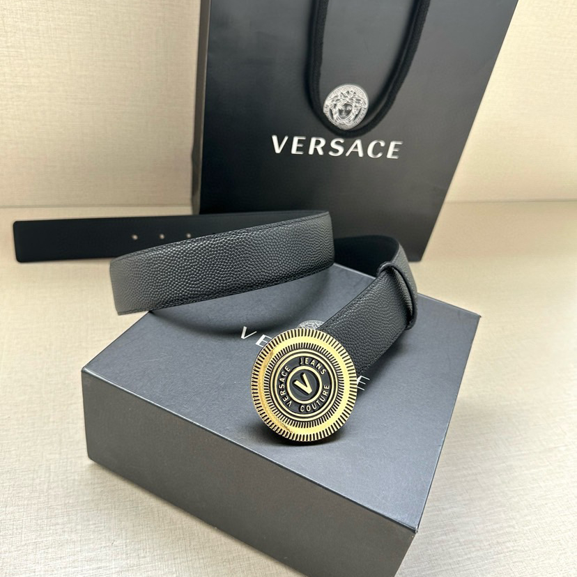 Versace Designer Belt Mens Belts Womens Brand Belt Luxury Belt Length 100-125cm Woman Men Belt Fashion Classics Casual Letter Smooth Buckle Designer High Quality Belt