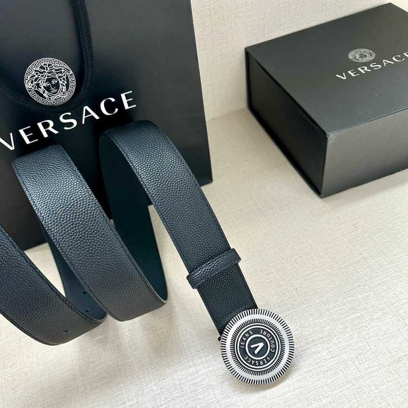 Versace Designer Belt Mens Belts Womens Brand Belt Luxury Belt Length 100-125cm Woman Men Belt Fashion Classics Casual Letter Smooth Buckle Designer High Quality Belt