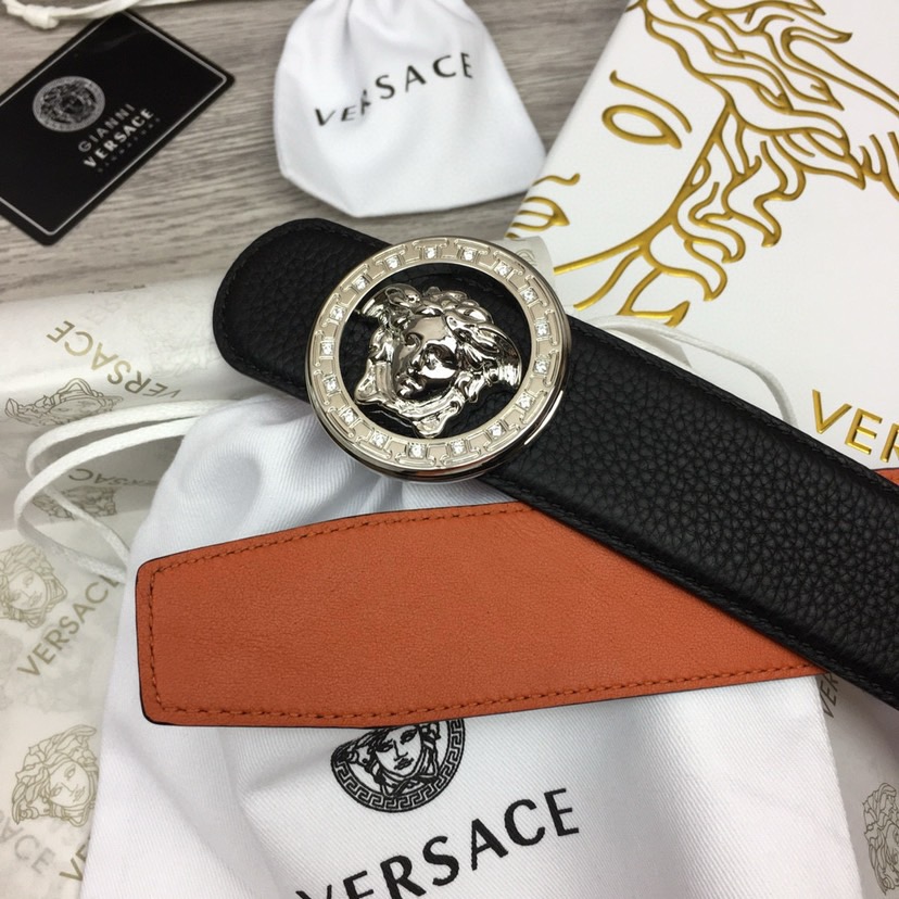 Versace Designer Belt Mens Belts Womens Brand Belt Luxury Belt Length 100-125cm Woman Men Belt Fashion Classics Casual Letter Smooth Buckle Designer High Quality Belt