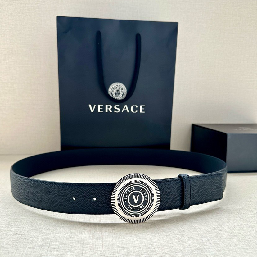 Versace Designer Belt Mens Belts Womens Brand Belt Luxury Belt Length 100-125cm Woman Men Belt Fashion Classics Casual Letter Smooth Buckle Designer High Quality Belt