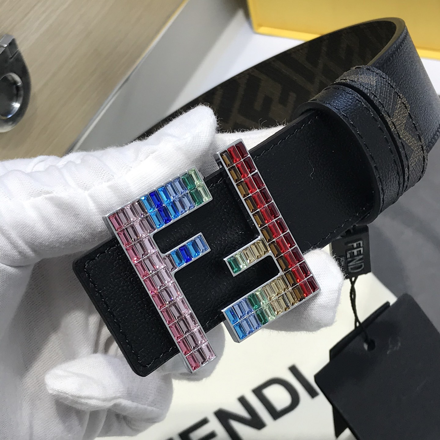 FENDI Designer Belt Mens Belts Womens Brand Belt Luxury Belt Length 100-125cm Woman Men Belt Fashion Classics Casual Letter Smooth Buckle Designer High Quality Belt