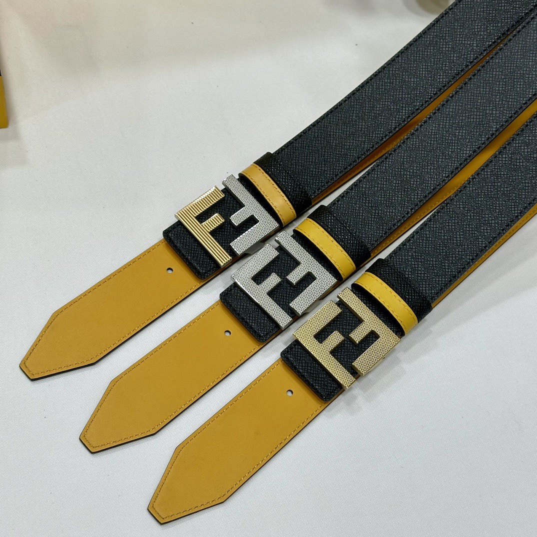 FENDI Designer Belt Mens Belts Womens Brand Belt Luxury Belt Length 100-125cm Woman Men Belt Fashion Classics Casual Letter Smooth Buckle Designer High Quality Belt