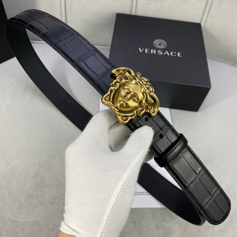 Versace Designer Belt Mens Belts Womens Brand Belt Luxury Belt Length 100-125cm Woman Men Belt Fashion Classics Casual Buckle Designer High Quality Belt