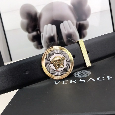 Versace Designer Belt Mens Belts Womens Brand Belt Luxury Belt Length 100-125cm Woman Men Belt Fashion Classics Casual Classic Medusa Avatar Buckle Buckle Designer High Quality Belt