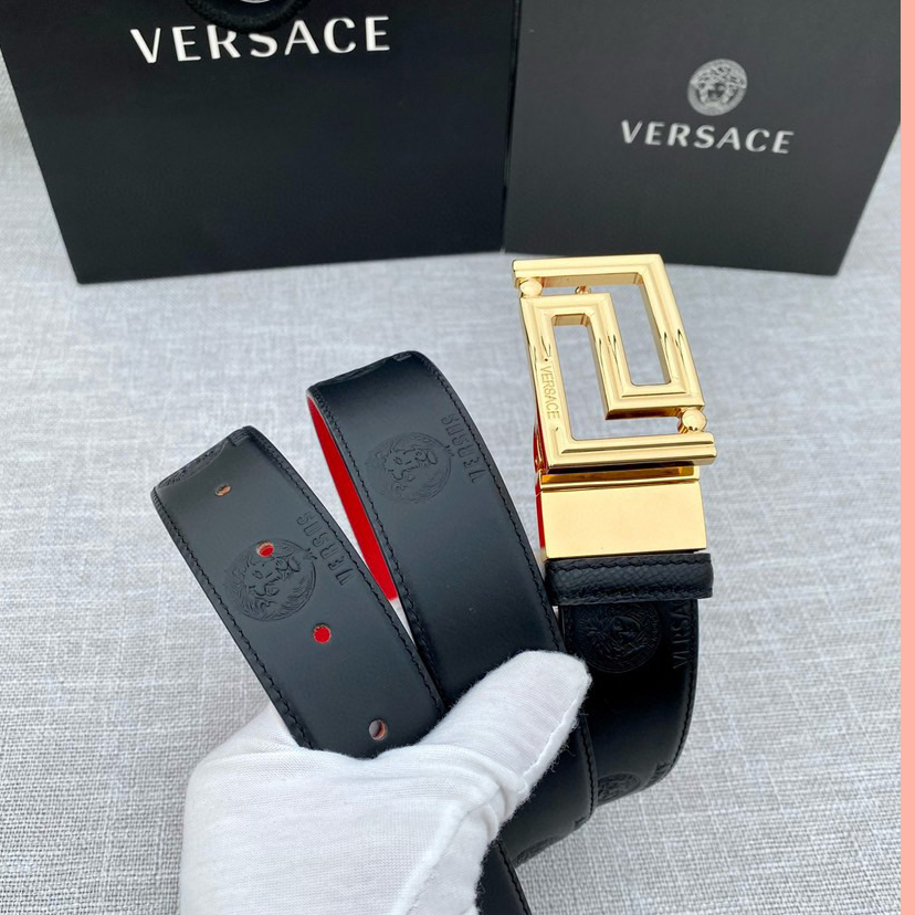 Versace Classic Designer Belt Belts For Women Man Designer Casual Letter Smooth Buckle Belt Couple Lovers Style