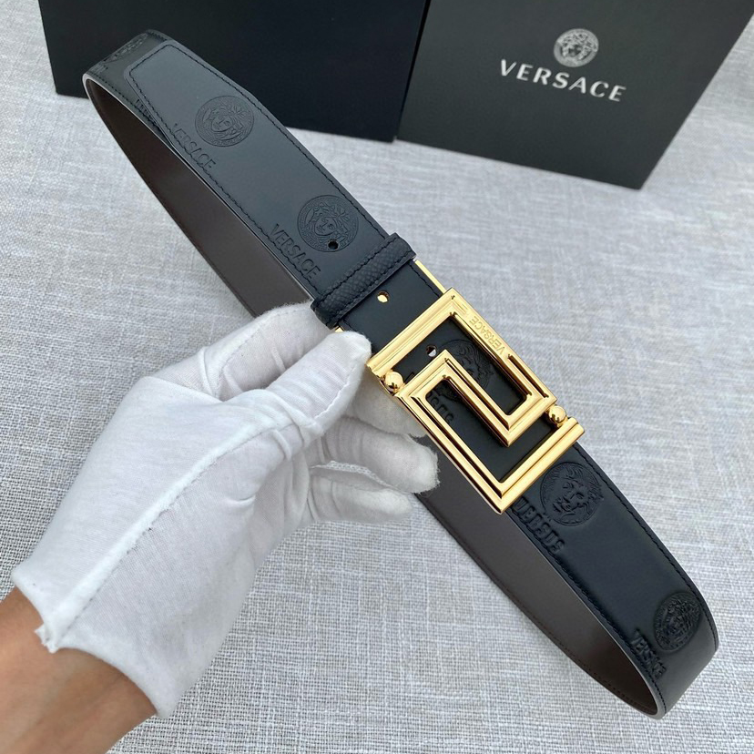 Versace Classic Designer Belt Belts For Women Man Designer Casual Letter Smooth Buckle Belt Couple Lovers Style