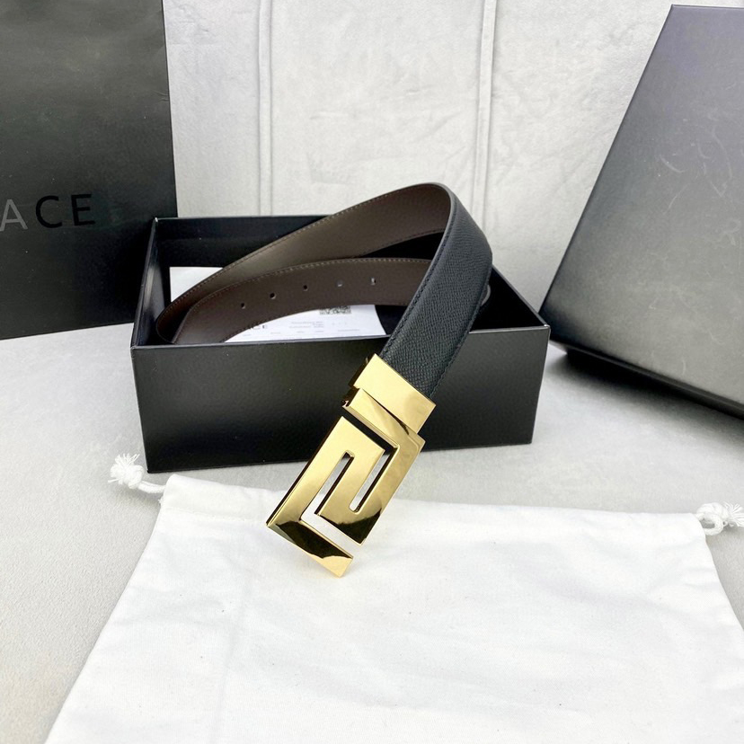 Versace Classic Designer Belt Belts For Women Man Designer Casual Letter Smooth Buckle Belt Couple Lovers Style