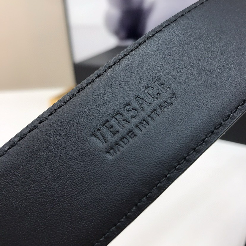 Versace Designer Belt Mens Belts Womens Brand Belt Luxury Belt Length 100-125cm Woman Men Belt Fashion Classics Casual Classic Medusa Avatar Buckle Buckle Designer High Quality Belt