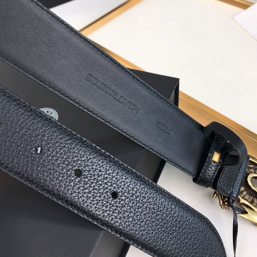 Versace Designer Belt Mens Belts Womens Brand Belt Luxury Belt Length 100-125cm Woman Men Belt Fashion Classics Casual Classic Medusa Avatar Buckle Buckle Designer High Quality Belt