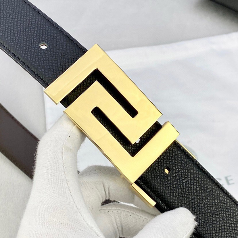 Versace Classic Designer Belt Belts For Women Man Designer Casual Letter Smooth Buckle Belt Couple Lovers Style