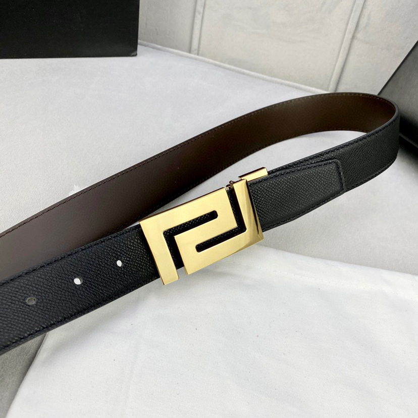 Versace Classic Designer Belt Belts For Women Man Designer Casual Letter Smooth Buckle Belt Couple Lovers Style
